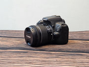 a) Canon EOS 200D DSLR Camera with 18-55mm STM Lens | 24.2MP APS-C | Dual Pixel AF | Full HD Video | WiFi & Bluetooth | Lightweight DSLR