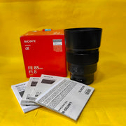 Sony FE 85mm F1.8 Lens | Full-Frame Portrait Prime Lens for Sony E-Mount Cameras, Weddings, Fashion, Street Photography & Cinematic Video | SK252
