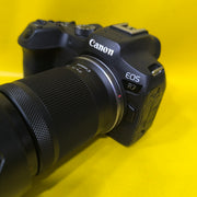 a) Canon EOS R7 with RF-S 18-150mm F3.5-6.3 IS STM Lens | 32.5MP APS-C Mirrorless Camera for Wildlife, Sports & Hybrid Creators | SK148