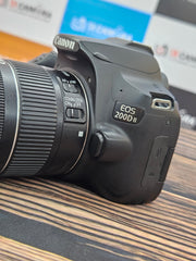 a) Canon EOS 200D Mark II DSLR Camera with 18-55mm f/4-5.6 IS STM Lens | 24.1MP APS-C | Dual Pixel Autofocus | 4K Video | Lightweight Vlogging & Photography Camera 📸🔥