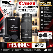 Pre-owned Canon RF 75-300mm F4-5.6 lens AS57