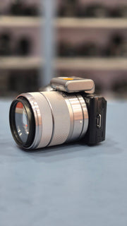 c) Sony NEX-5 with 18-55mm OSS Lens – Compact Mirrorless Camera