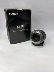Canon RF 35mm f/1.8 Macro IS STM Lens – SK348