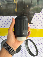 Nikon AF-S DX NIKKOR 55-200mm f/4-5.6G ED Zoom Lens | Compact Telephoto Lens | SK468