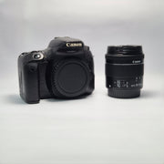 Pre-owned Canon EOS 77D + 18-55mm IS STM lens AS60