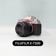 a) Fujifilm X-T200 Mirrorless Camera with 15-45mm Lens | 24.2MP APS-C Sensor | 4K Video | Lightweight Vlogging & Photography Camera | SK1048