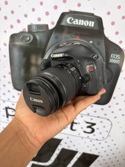 Canon EOS Rebel T3i (600D) DSLR Camera with Canon EF-S 18-55mm Lens | 18MP Full HD Flip Screen | SK392