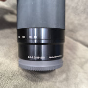a) Sony E 55-210mm f/4.5-6.3 OSS Lens | Telephoto Zoom Lens for Sony E-Mount Mirrorless Cameras | Ideal for Portrait, Wildlife, Sports & Travel Photography | SK190