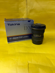 Tokina AT-X PRO DX 11-16mm f/2.8 Ultra Wide-Angle Zoom Lens | Constant f/2.8 | APS-C | SK375
