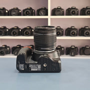 b) Nikon D3500 + 18-55mm Kit Lens | Beginner Friendly DSLR | Lightweight & Powerful | SK251